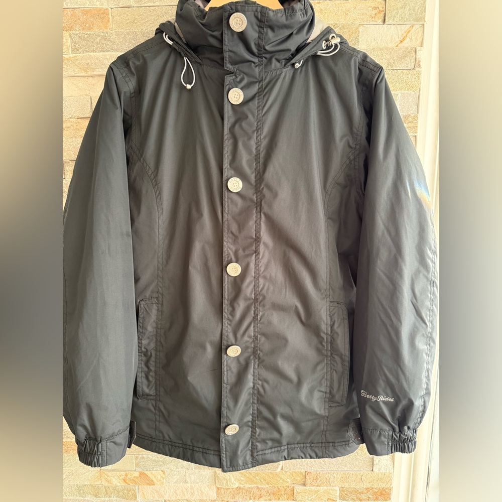 Women Teal/Black snowboard Jacket by Betty Rides